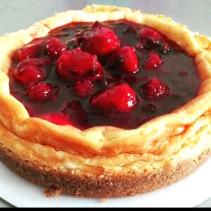 MEDIA LIBRA Cheesecake frutos rojos
