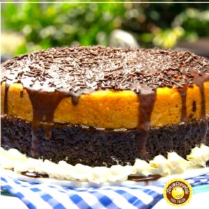 MEDIA LIBRA Torta choconaranja