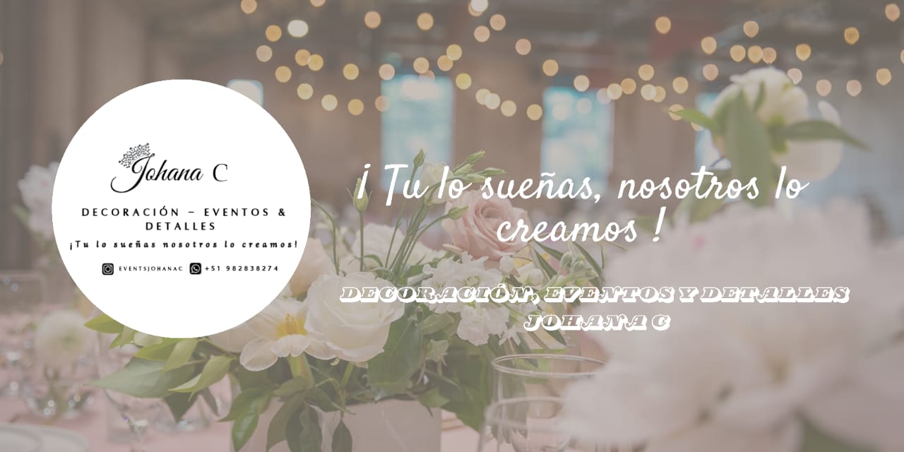 Decoración - eventos & detalles